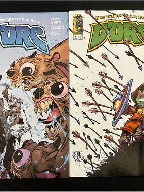 D’orc #4 - Cover A & Cover B - By Image Comics 2 Book Lot - NM
